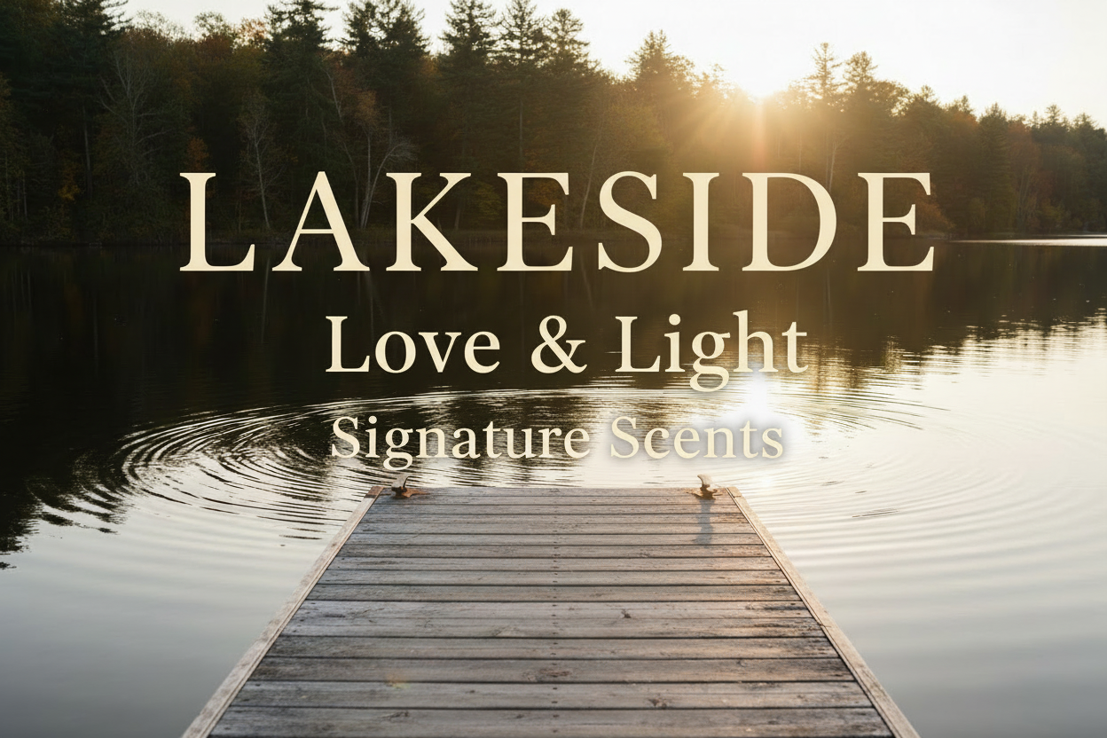 Lakeside Love & Light Signature Scents - large text